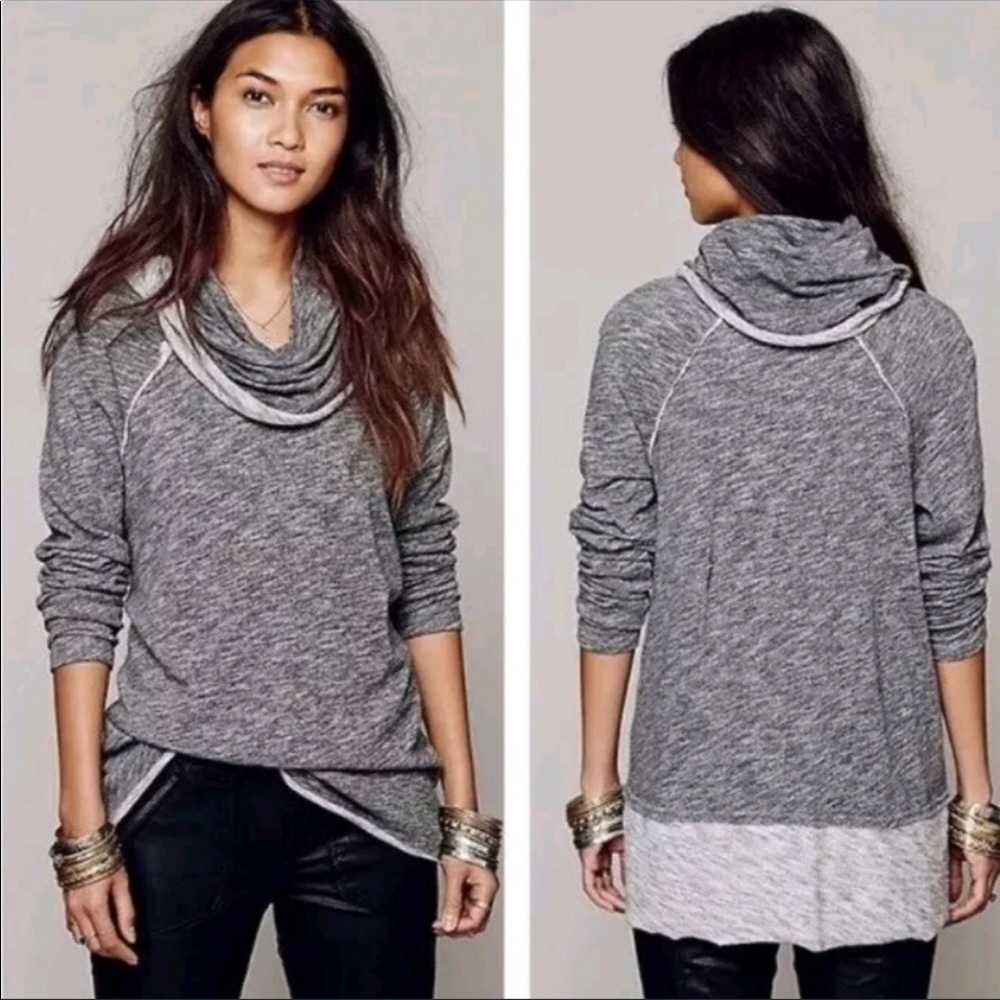 Free people cowl neck sweater